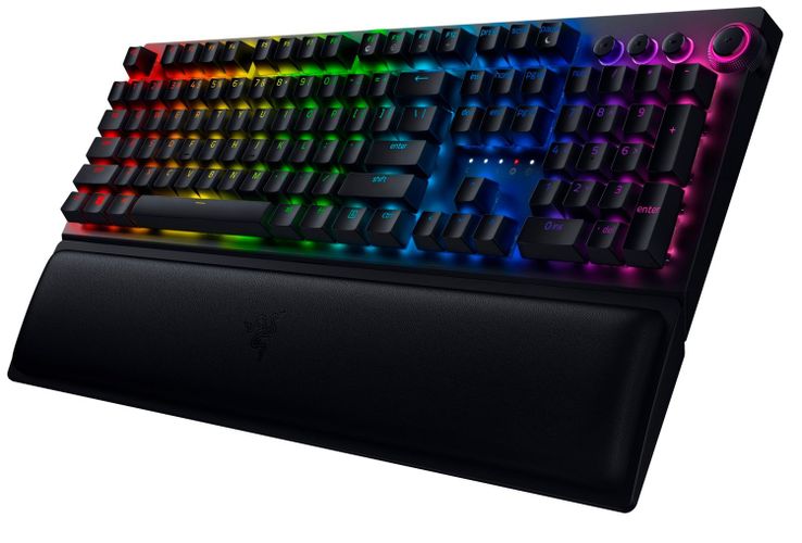 O'yin klaviaturasi Razer BlackWidow V3 Pro Green Switch, фото