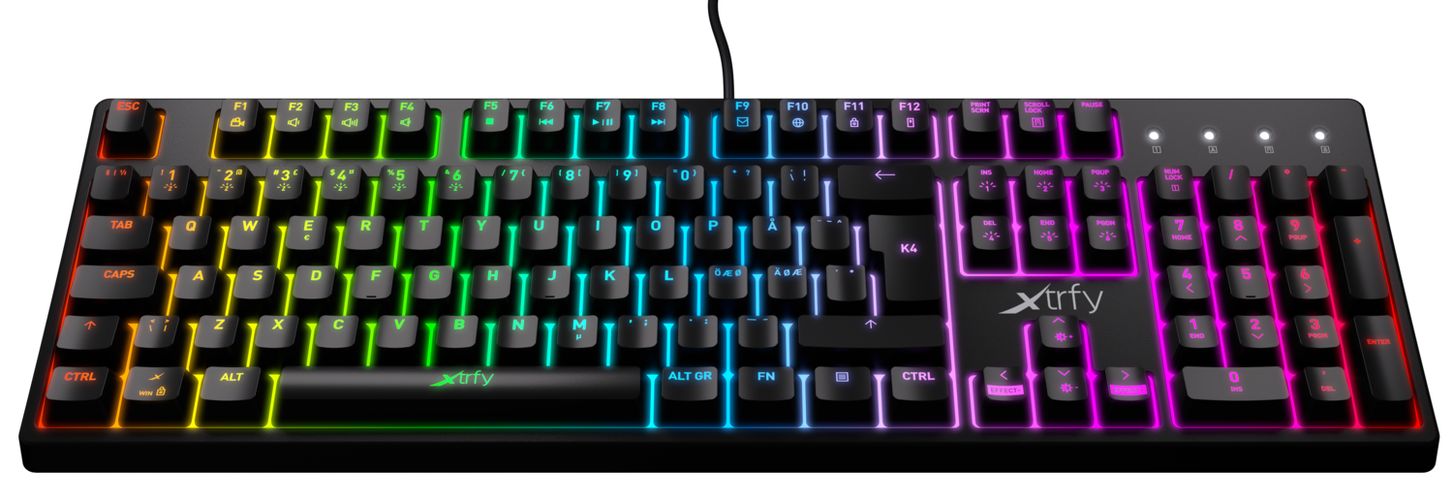 O'yin klaviaturasi Xtrfy K4 RGB Kailh, купить недорого