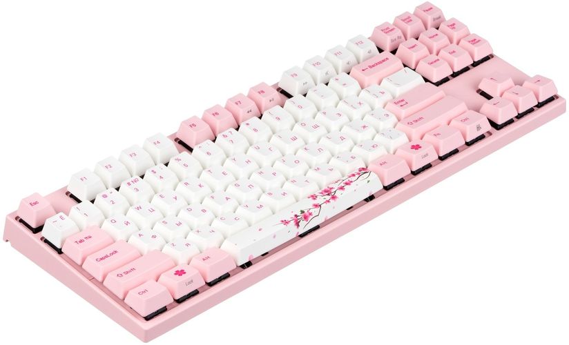 Игровая клавиатура Varmilo VA87M Sakura Cherry MX Blue, купить недорого