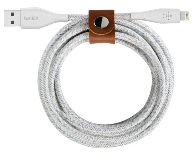 Кабель Belkin DuraTek Plus Lightning to USB-A Cable, Белый