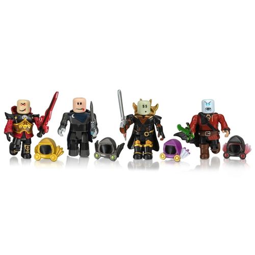 Qahramonlar figurkalari Dominus Dudes 4 ta aksessuarlar bilan