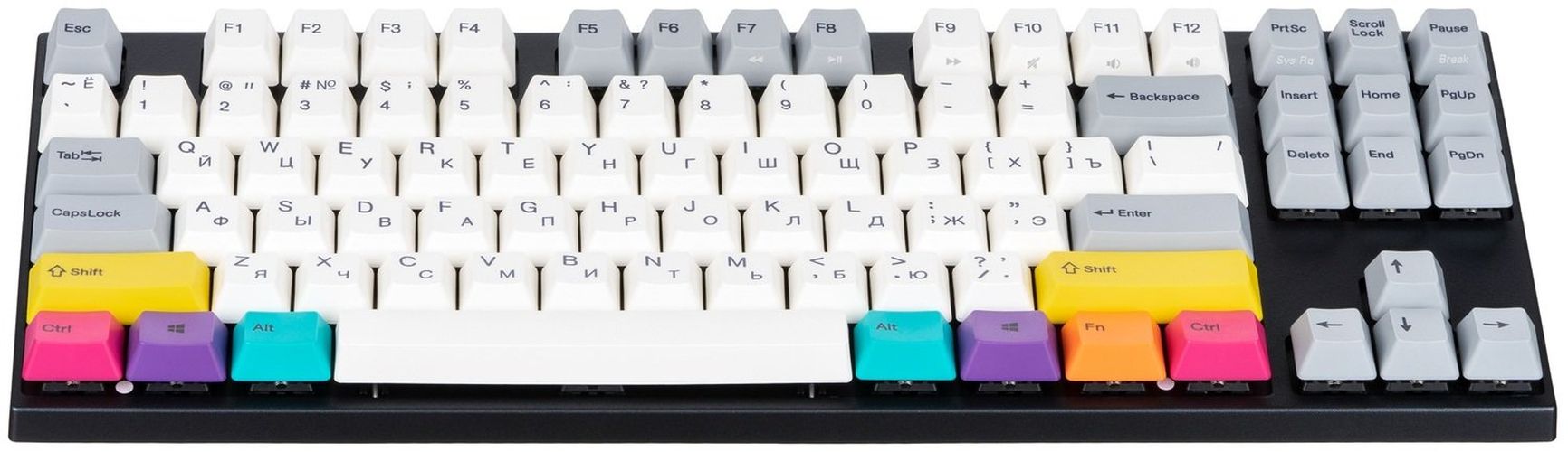 O'yin klaviaturasi Varmilo VA87M CMYK Cherry MX Red, в Узбекистане