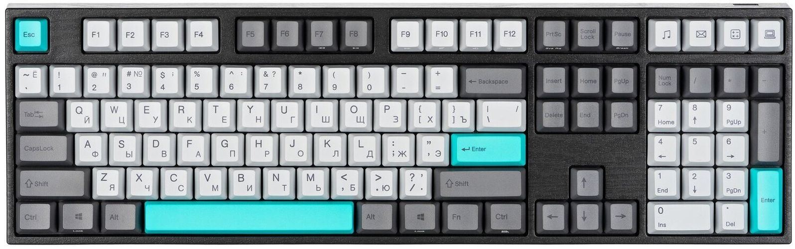 Игровая клавиатура Varmilo VA108M Moonlight Cherry MX Blue