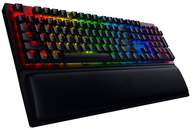 O'yin klaviaturasi Razer BlackWidow V3 Pro Green Switch, купить недорого