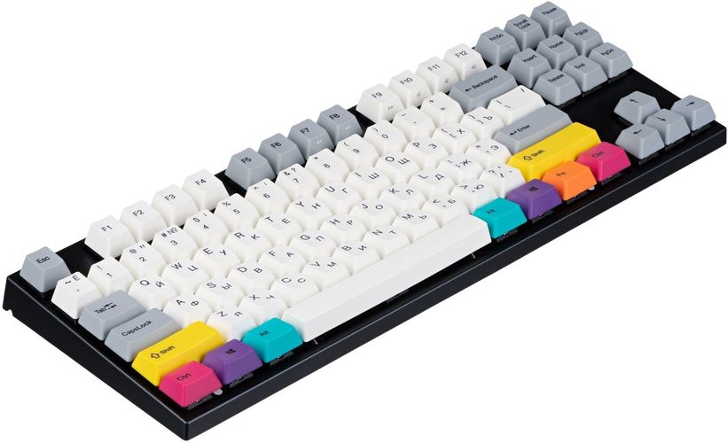 Игровая клавиатура Varmilo VA87M CMYK Cherry MX Red, купить недорого