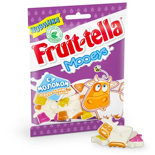 Жевательный мармелад Fruit-tella Молочные коровки 65г х 1 шт, купить недорого