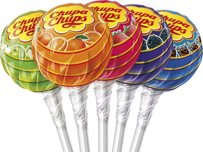 Chupa Chups карамель Фруктовая с натуральным соком, 12г х 100 шт, купить недорого