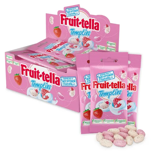 Chaynaladigan marmelad Fruit-tella Tempties 35g/15ta dona