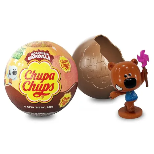 Шокаладный шар Chupa Chups Мимимишки 20г х 18 шт, купить недорого