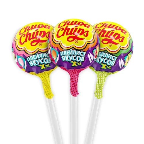 Карамель Chupa Chups XXL Flavors Playlist, 29г х 40 шт, купить недорого