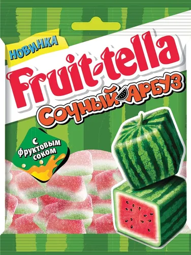 Жевательный мармелад Fruit-tella Сочный арбуз 70г х 1 шт