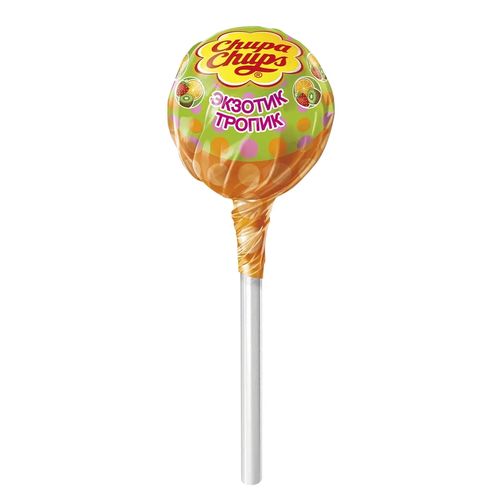 Chupa Chups karameli Ekzotik-Tropik , 12g/100ta dona, купить недорого