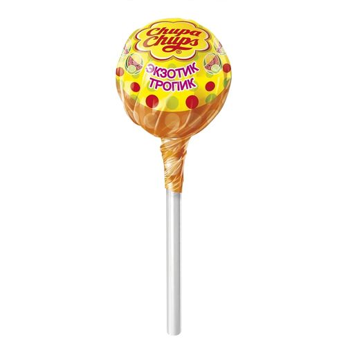 Chupa Chups karameli Ekzotik-Tropik , 12g/100ta dona, в Узбекистане