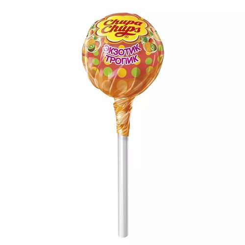 Chupa Chups karameli Ekzotik-Tropik , 12g/100ta dona, фото