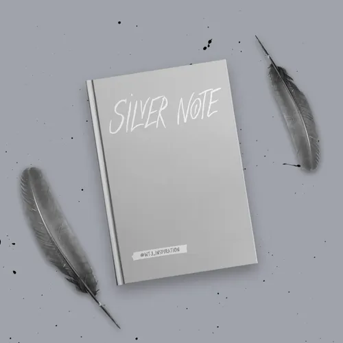 Silver Note. Креативный блокнот с серебряными страницами