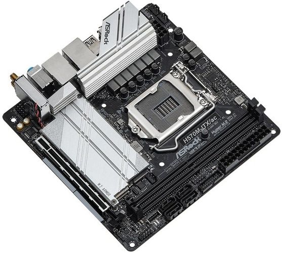 Материнская плата ASRock H570M-ITX/AC (H570M-ITX/AC), фото