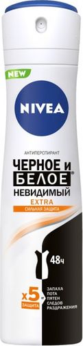 Спрей-для женщин Nivea для черного и белого Extra