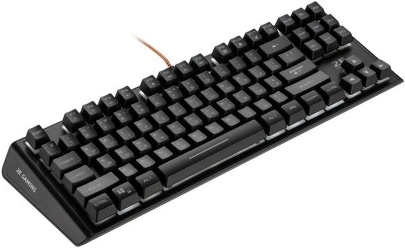 O'yin klaviaturasi 2E GAMING KG355 LED 87key USB Black Ukr (2E-KG355UBK), купить недорого