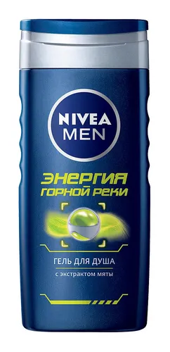Nivea Shower  Гель для душа для мужчин Свежесть горной реки