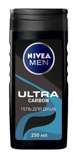 Nivea Shower  Erkaklar uchun dush geli  «Ultra Carbon»