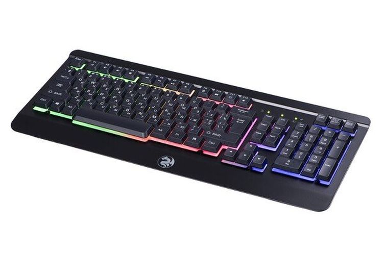 Игровая клавиатура 2E Gaming KG320 LED USB Black Ukr, купить недорого