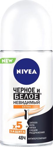 Nivea Deo Ролик-Для женщин Nivea для черного и белого Extra