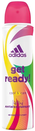 Adidas Дезодорант-антиперспирант Fragrance Get Ready женский