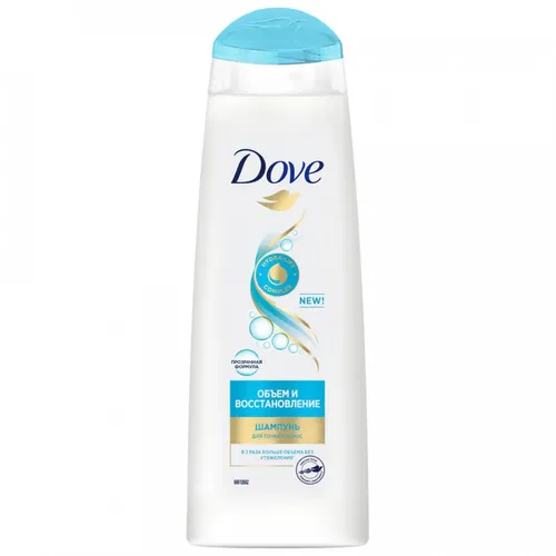 DOVE shampun hajmi va tiklanishi