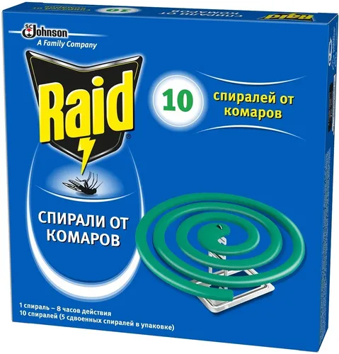 Raid Спирали от комаров