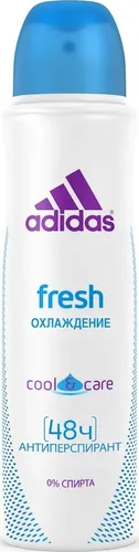 Adidas Дезодорант-антиперспирант Cool & Care Fresh женский