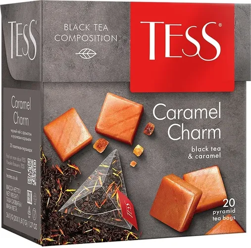 Черный чай TESS Caramel Charm