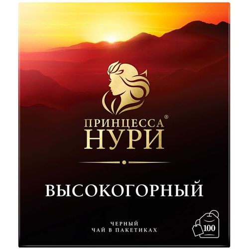 Malika Nuri black tea HIGH GROWN, 25 шт, купить недорого