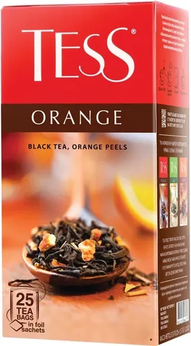 Черный чай TESS Orange, фото