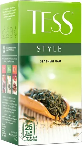 Зеленый чай TESS Style, в Узбекистане