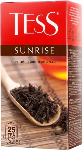 Qora choy TESS Sunrise, 100 gr, sotib olish