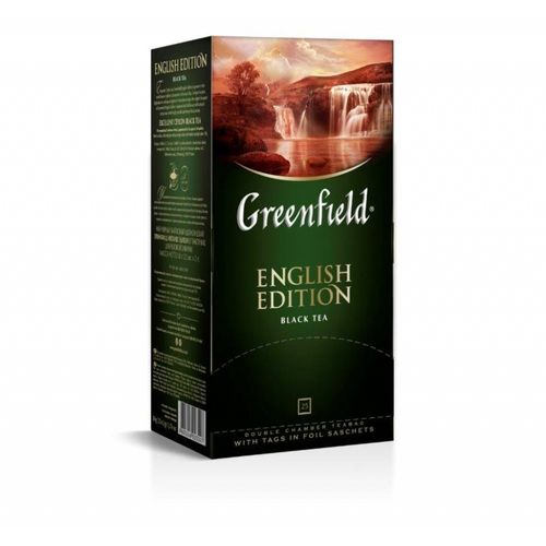 Greenfield black tea ENGLISH EDITION, 25 шт, купить недорого