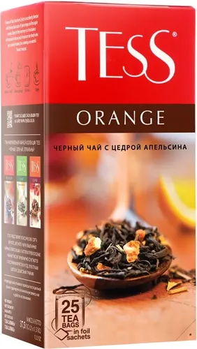 Qora choy TESS Orange, в Узбекистане