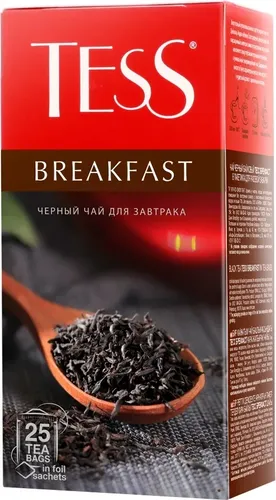 TESS black tea BREAKFAST, фото