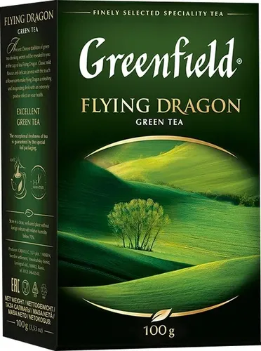 Ko'k choy Greenfield Flying Dragon, 100 gr