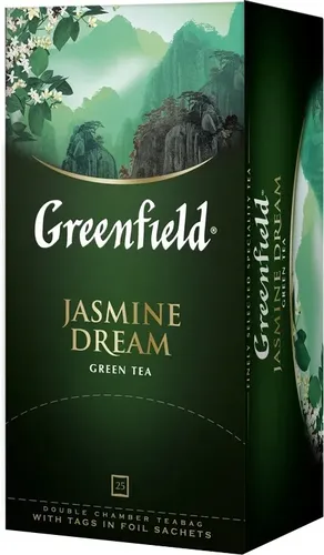 Greenfield green tea JASMINE DREAM, 100 гр, sotib olish