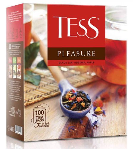 Черный чай TESS Pleasure, 100 гр, arzon