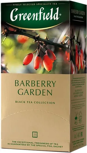 Greenfield black tea BАRBERRY GARDEN, фото