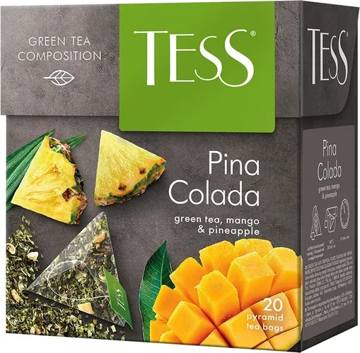 Зеленый чай TESS Pina Colada, купить недорого