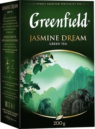 Greenfield green tea JASMINE DREAM, 100 гр, в Узбекистане