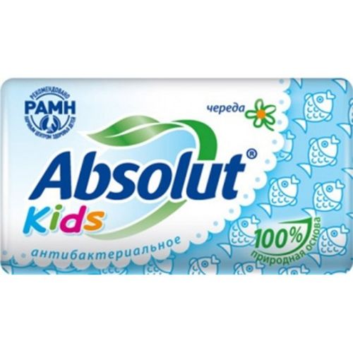 Мыло антибактериальное Absolut Kids Череда