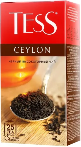 TESS black tea CEYLON, фото