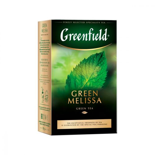 Листовой чай зеленый Greenfield Melissa, 85 гр