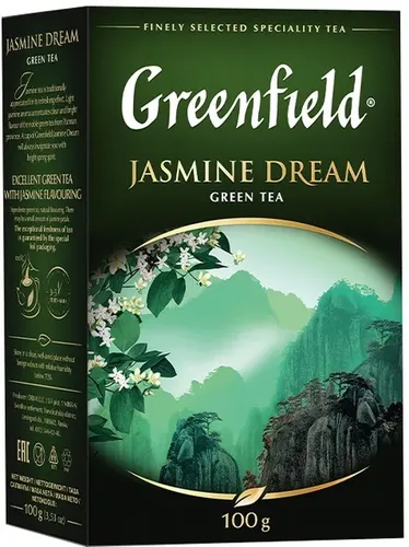 Greenfield green tea JASMINE DREAM, 200 гр