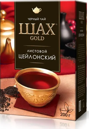 Шах Голд black tea CEYLON, 90 гр, в Узбекистане