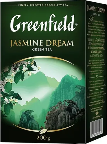 Greenfield green tea JASMINE DREAM, 100 гр, фото